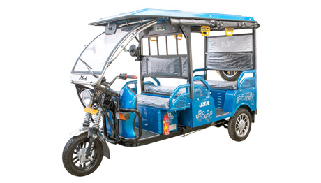 JSA E-Rickshaw Star | JSA E-Rickshaw | Manufacturer of Three Wheeler Passenger Carrier in Kanpur, India | JS Auto Pvt. Ltd.