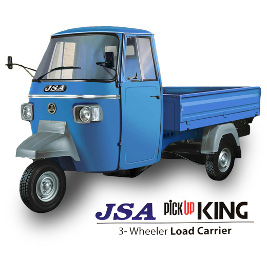 JSA NV Pickup King Three Wheeler Load